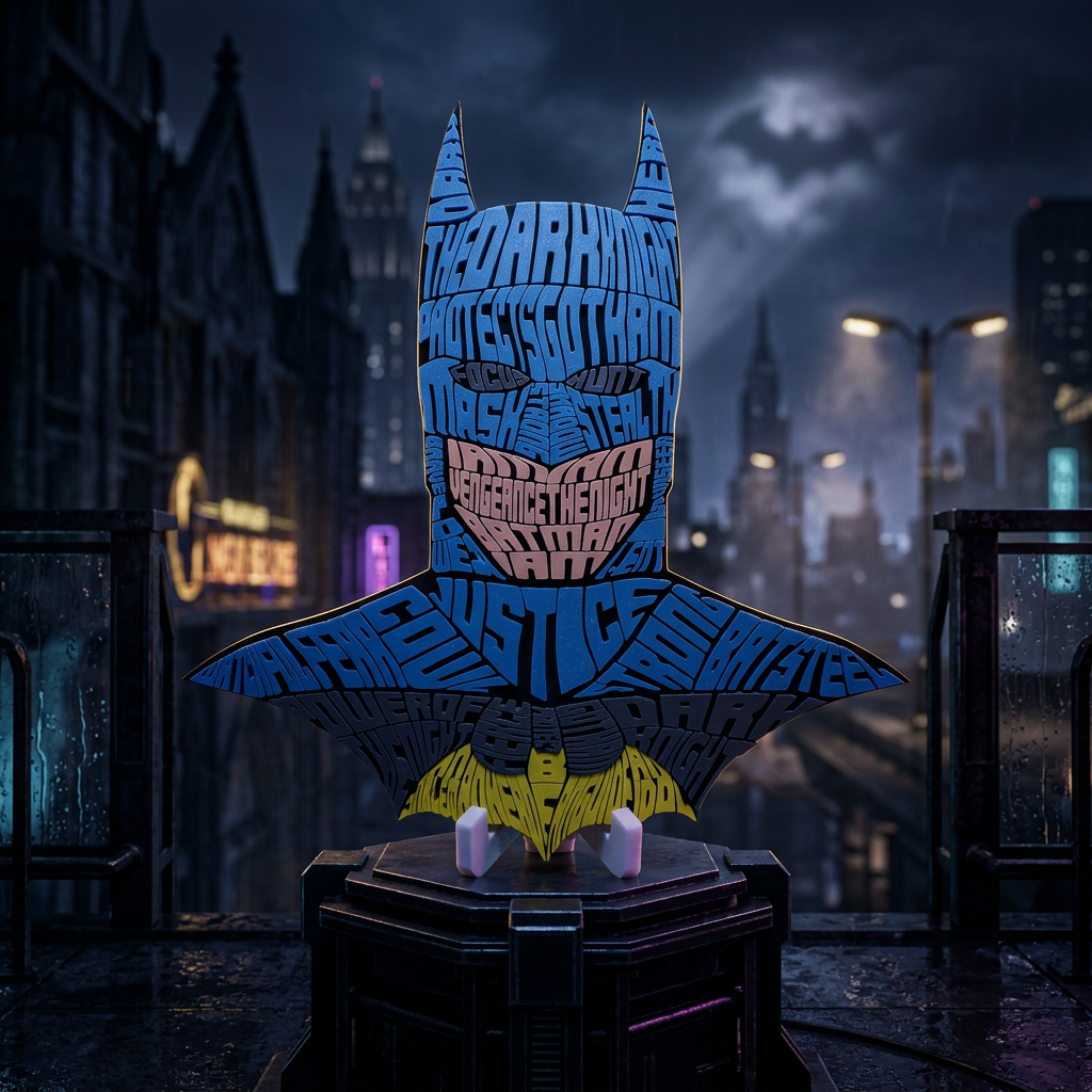 Batman - Caligrama
