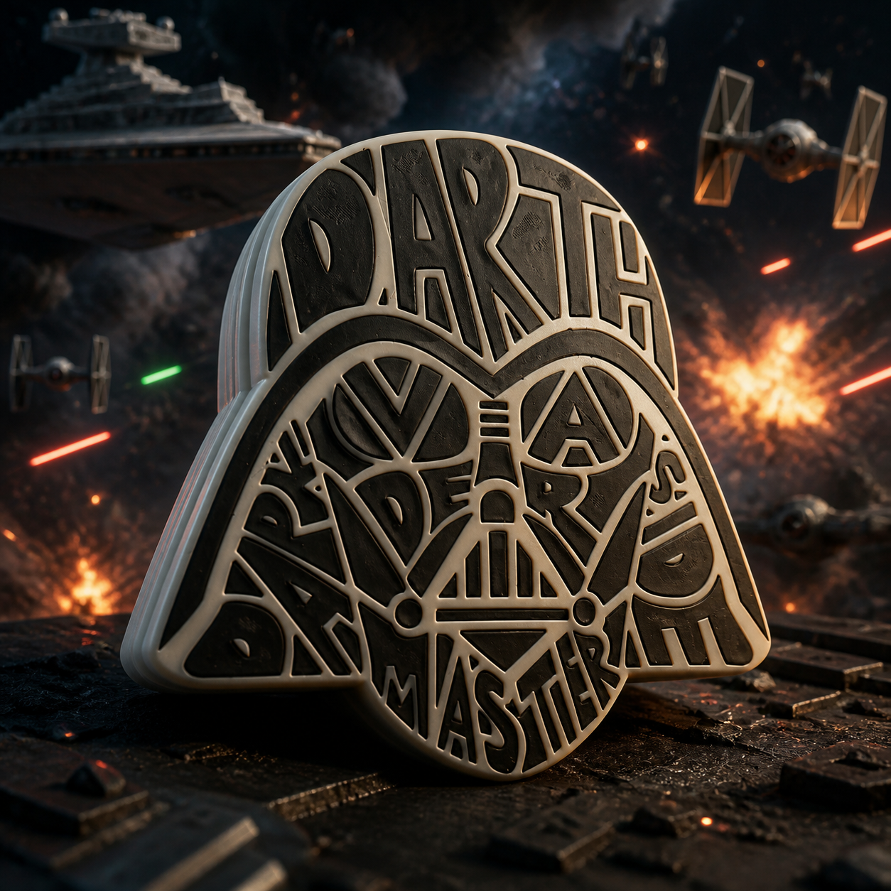 Darth Vader - Caligrama