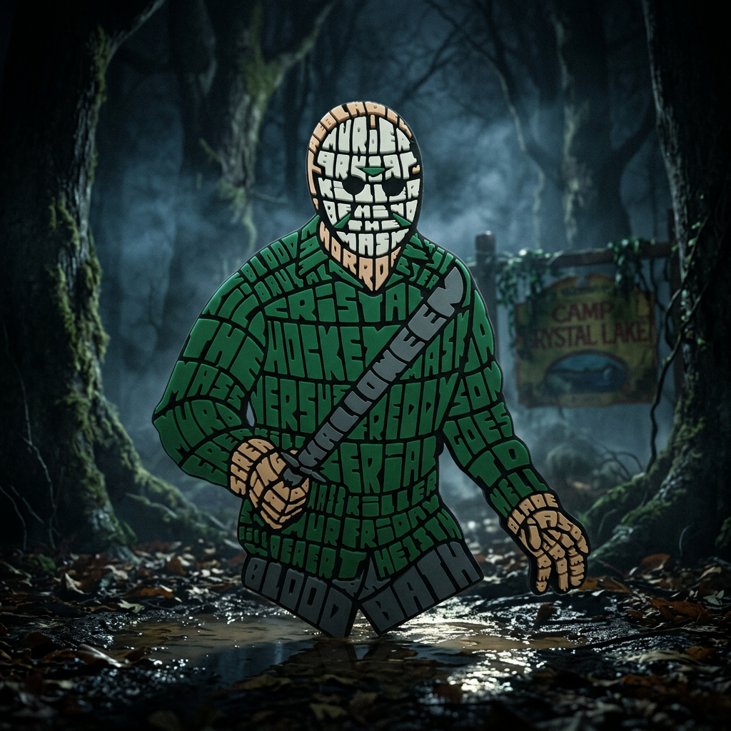 Jason Voorhees - Caligrama
